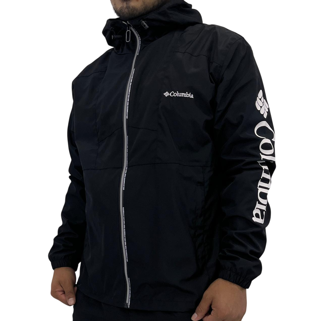 Cortaviento Columbia impermeable con capucha