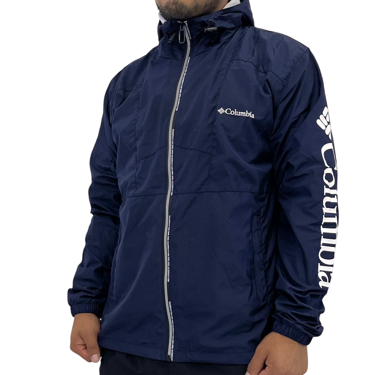 Cortaviento Columbia impermeable con capucha