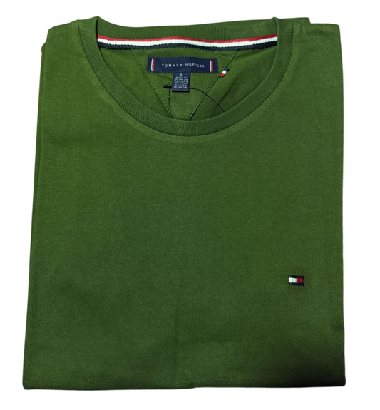 Polo Tommy Hilfiger verde militar