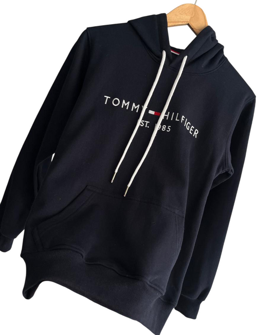 Polera Tommy H con capucha para dama