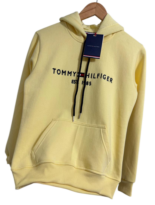 Polera Tommy H con capucha para dama