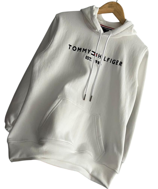 Polera Tommy H con capucha para dama