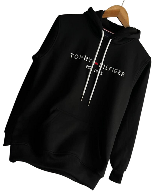 Polera Tommy H con capucha para dama