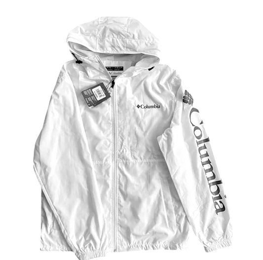 Casaca columbia con capucha impermeable