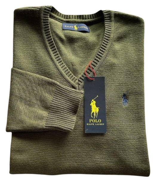 Chompa de hilo tejido Ralph Lauren