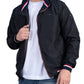 Casaca Tommy Hilfiger acolchada impermeable color negro