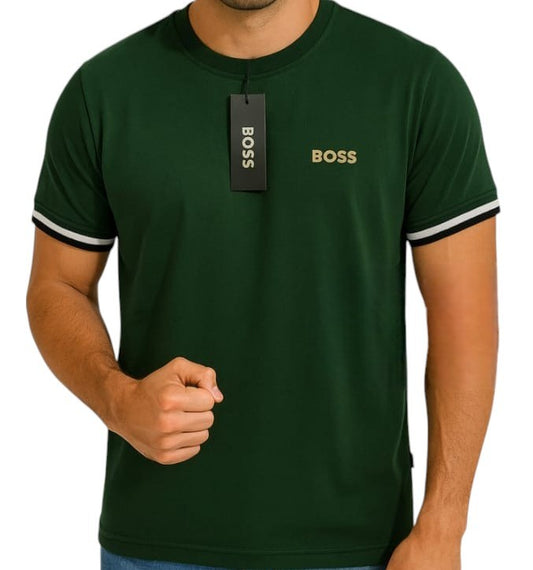 Polo cuello redondo BOSS
