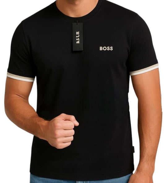 Polo cuello redondo BOSS