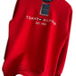 Polera TH cuello redondo rojo