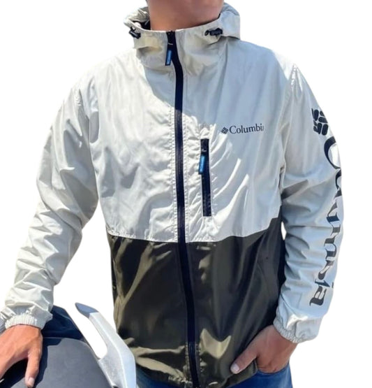 Cortaviento Columbia impermeable con capucha