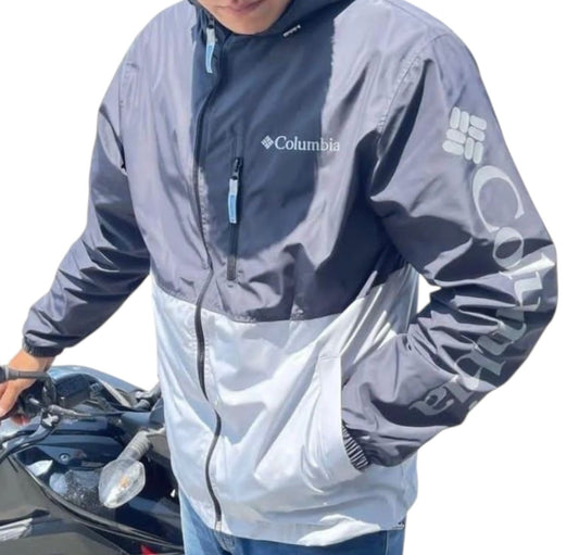 Cortaviento Columbia impermeable con capucha