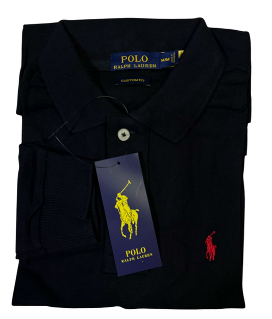 Camisero manga larga Ralph Lauren Negro