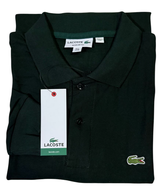 Camisero manga larga Lacoste verde botella