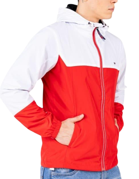 Casaca Tommy H con capucha impermeable