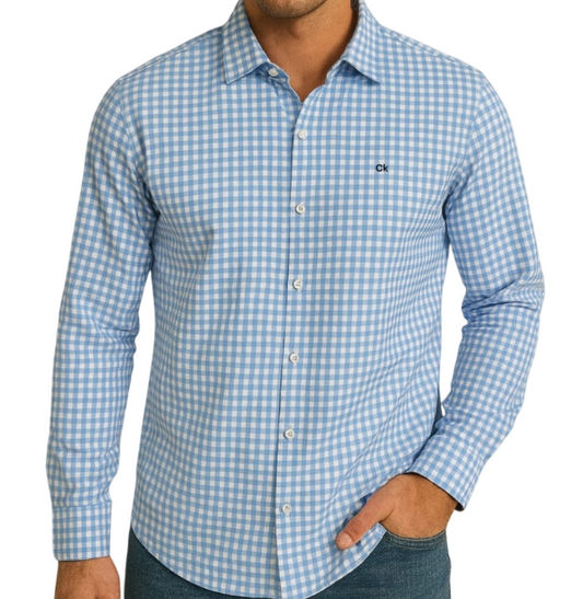 Camisa Calvin K algodón pima
