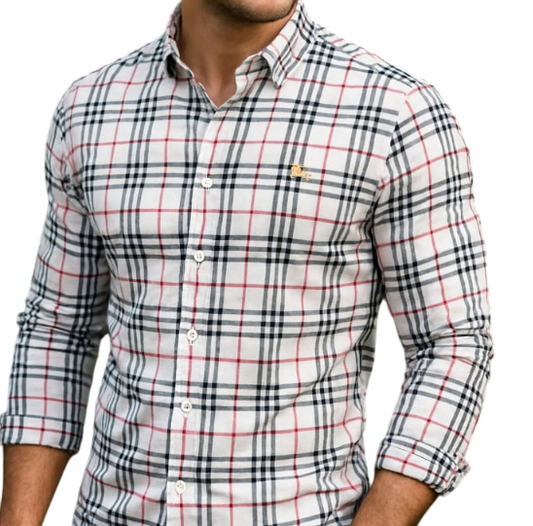 Camisa Burburry algodón pima