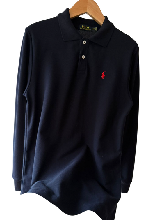 Camisero manga larga Ralph Lauren azul