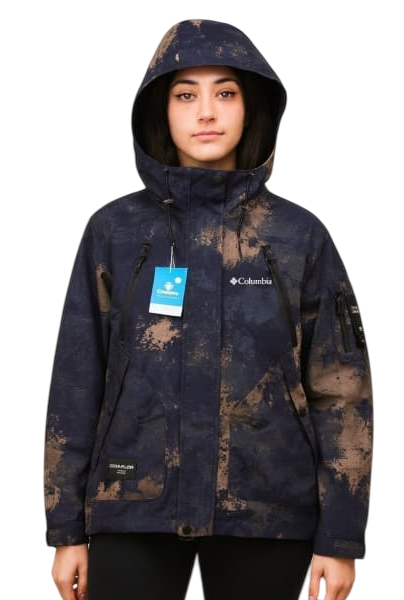 Cortaviento Columbia impermeable dama