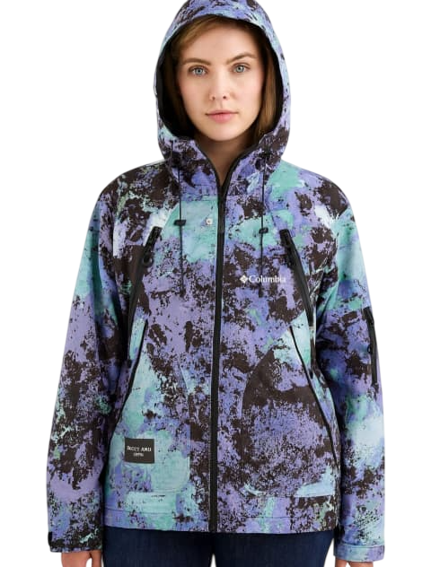 Cortaviento Columbia impermeable dama