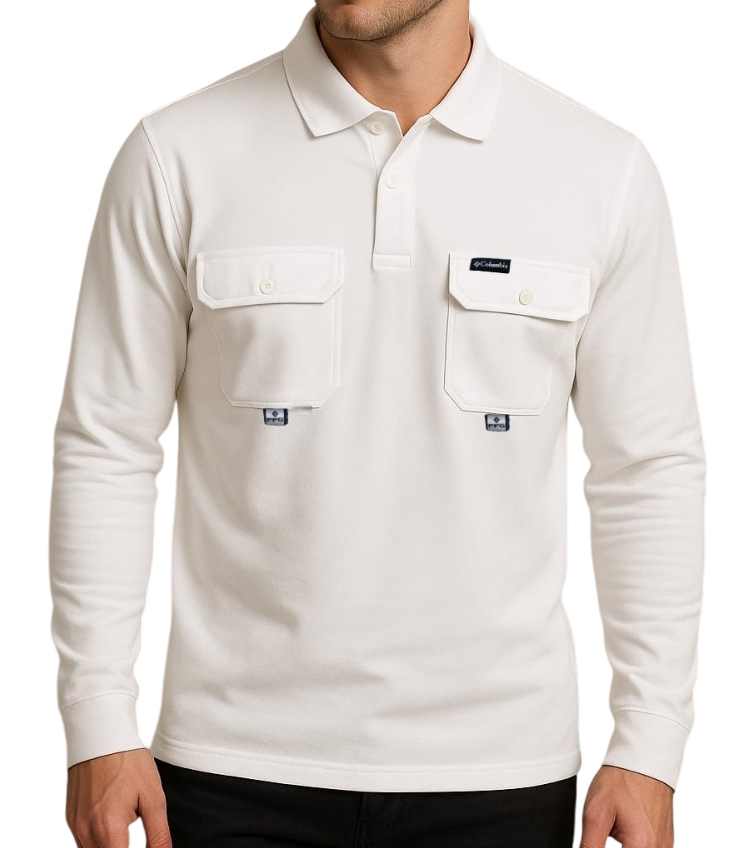 Polo camisero Columbia MANGA LARGA