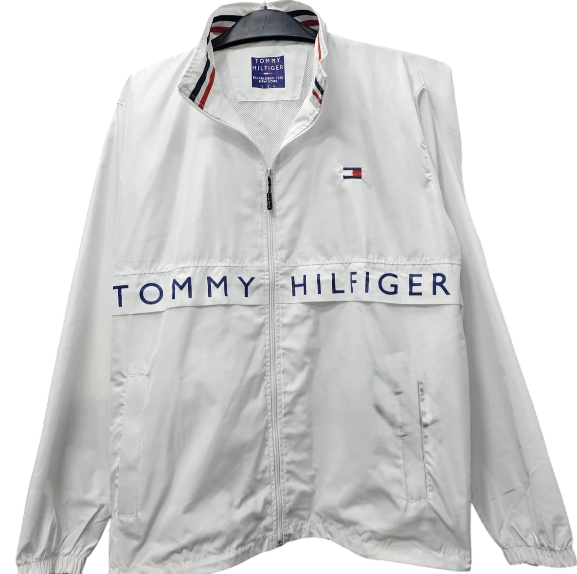 Casaca cortaviento de material bomber Tommy Hilfiger