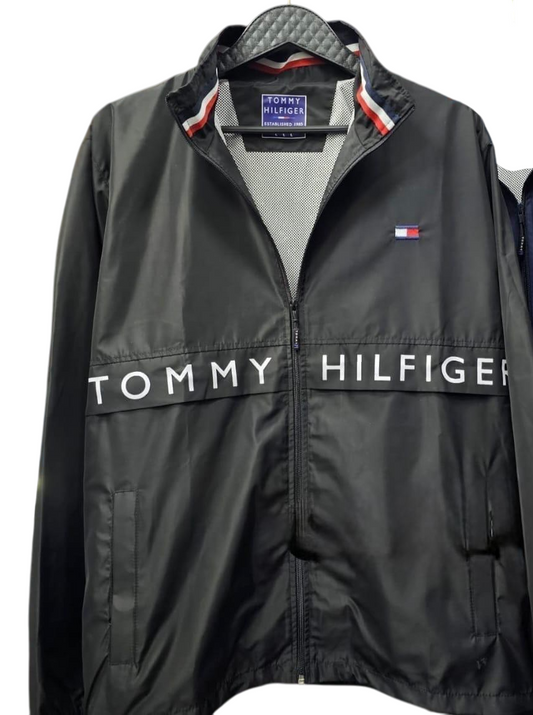 Casaca cortaviento de material bomber Tommy Hilfiger