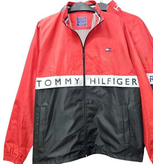 Casaca cortaviento de material bomber Tommy Hilfiger