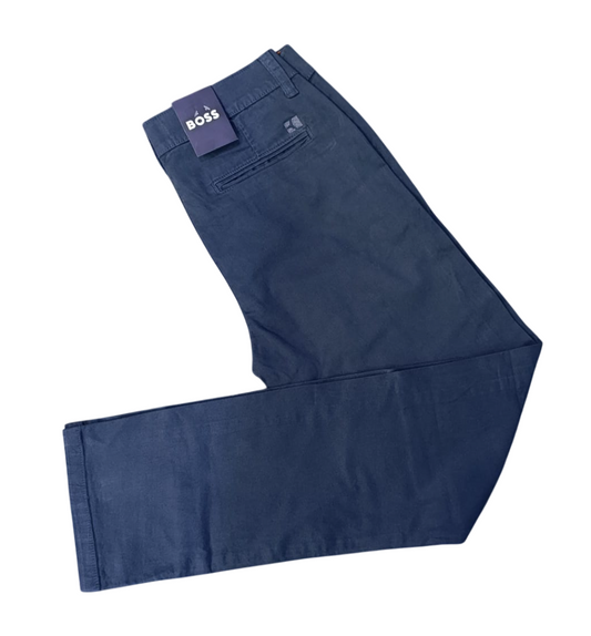 Pantalón Drill BOSS varón azul acero