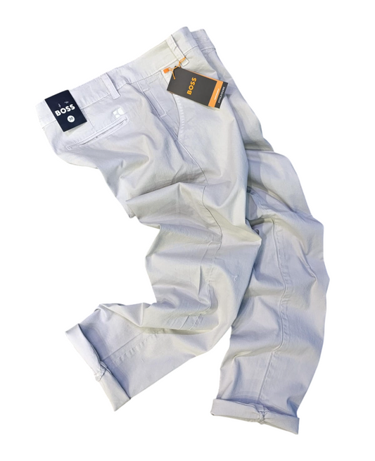 Pantalón Drill BOSS varón blanco
