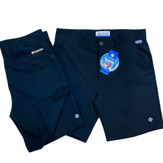 Short Columbia antifluido azul marino