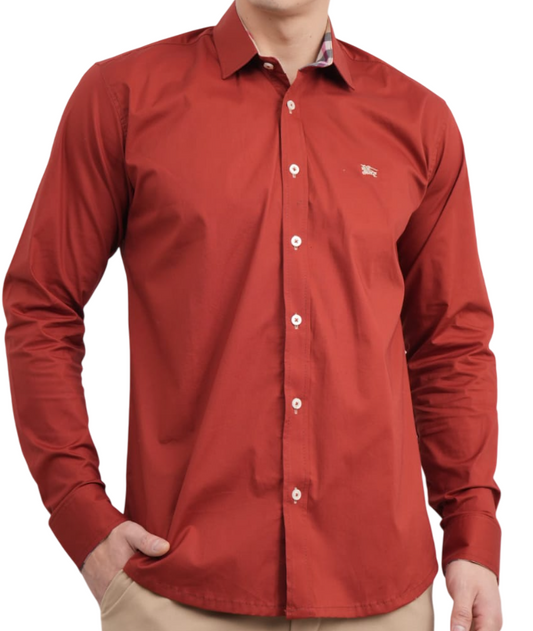 Camisa Burburry para caballero manga larga