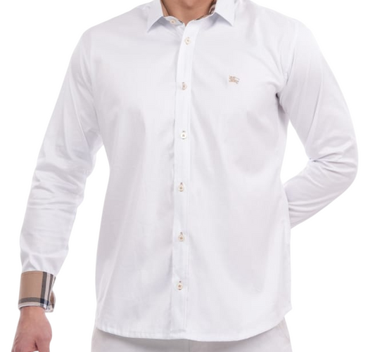 Camisa Burburry para caballero manga larga