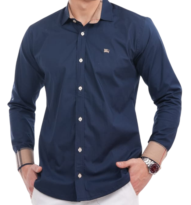 Camisa Burburry para caballero manga larga