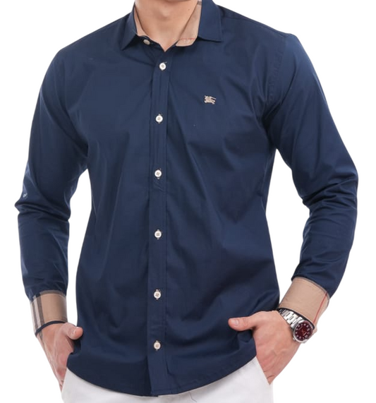Camisa Burburry para caballero manga larga
