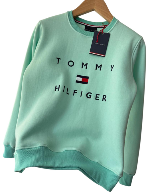 Polera Tommy H cuello redondo para dama