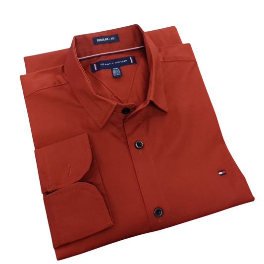 Camisa Tommy Hilfiger para caballero manga larga