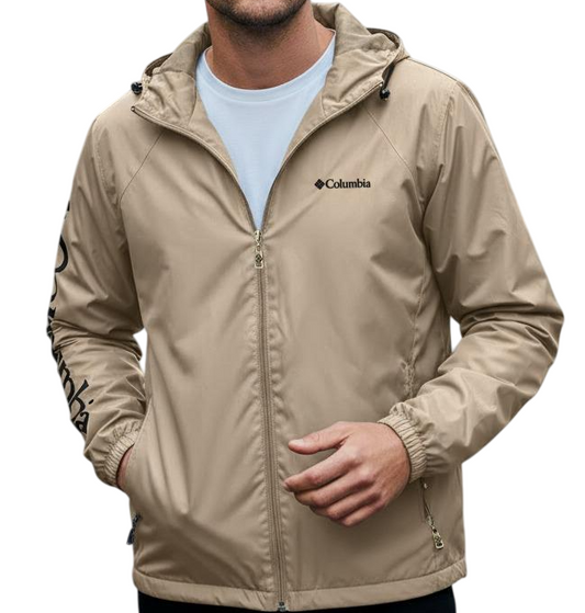 Cortaviento Columbia con capucha impermeable