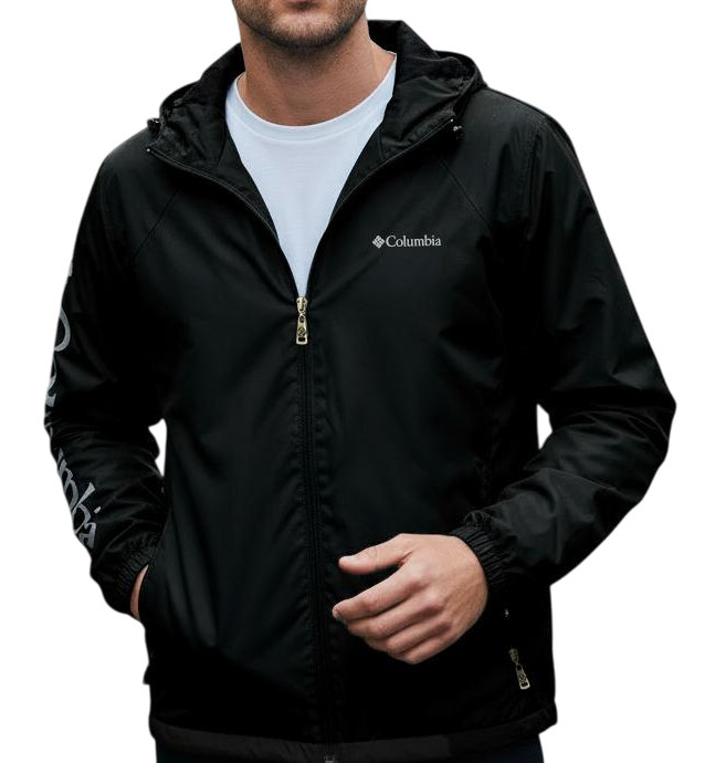 Cortaviento Columbia con capucha impermeable