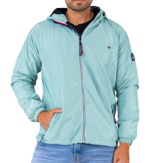 Cortaviento Tommy H con capucha impermeable