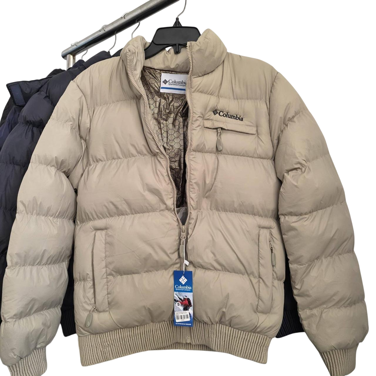 Casaca Columbia importada color beige