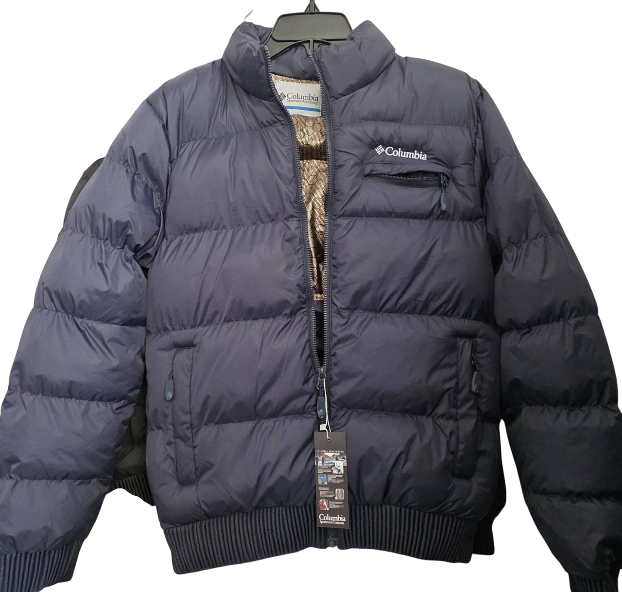 Casaca Columbia importada color azul marino