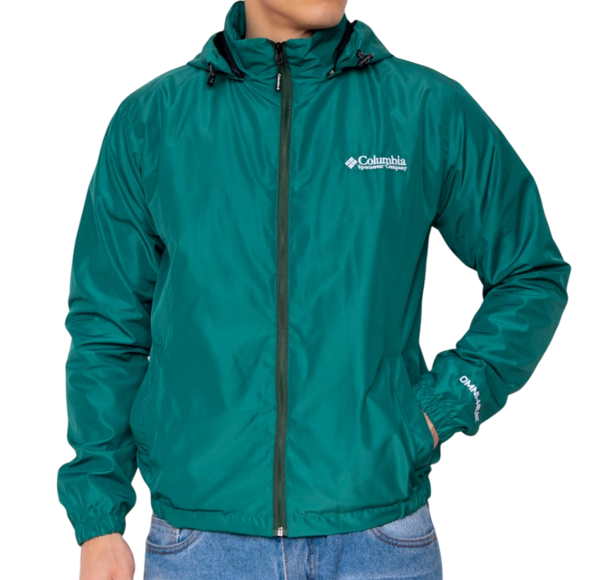 Cortaviento Columbia con capucha impermeable