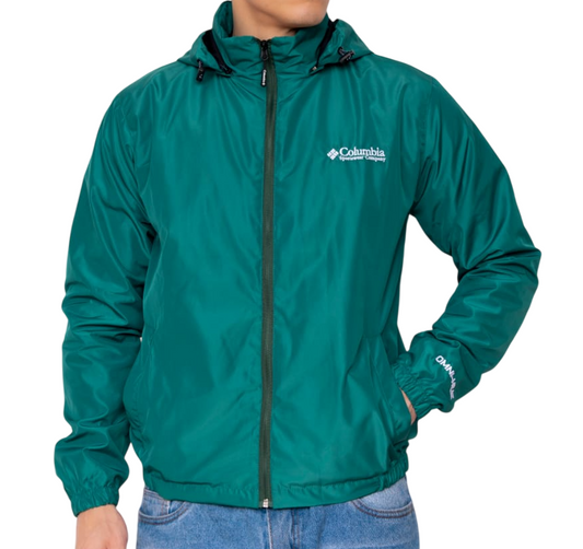 Cortaviento Columbia con capucha impermeable
