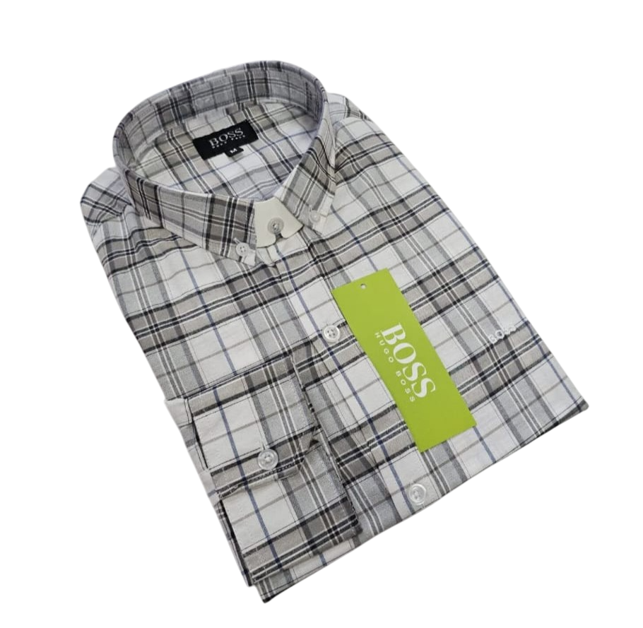 Camisa Hugo Boss manga larga
