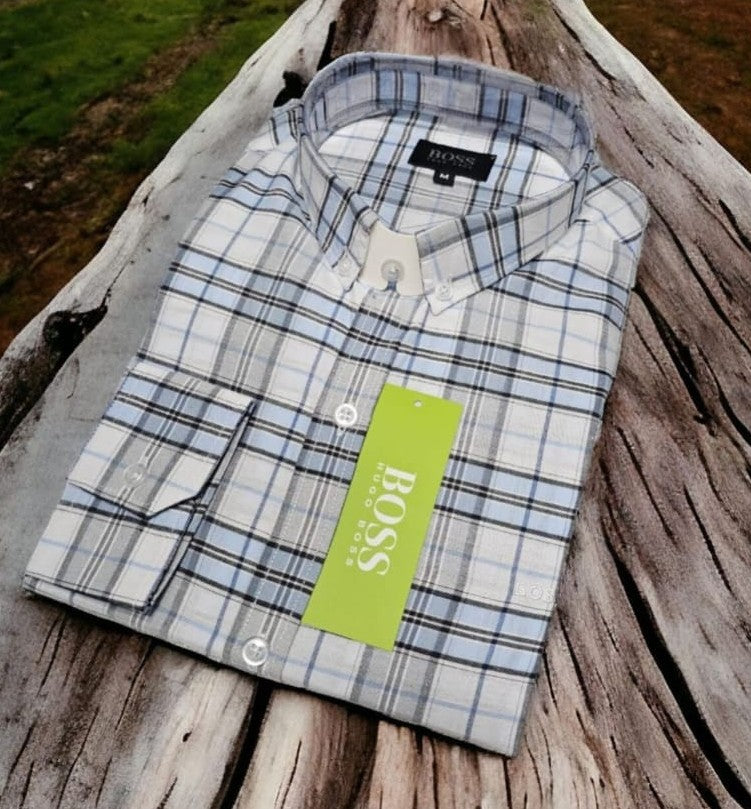Camisa Hugo Boss manga larga