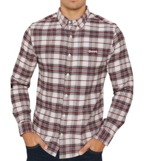 Camisa Hugo Boss manga larga