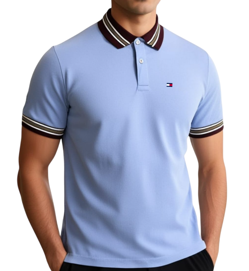 Camisero Tommy H algodón piqué