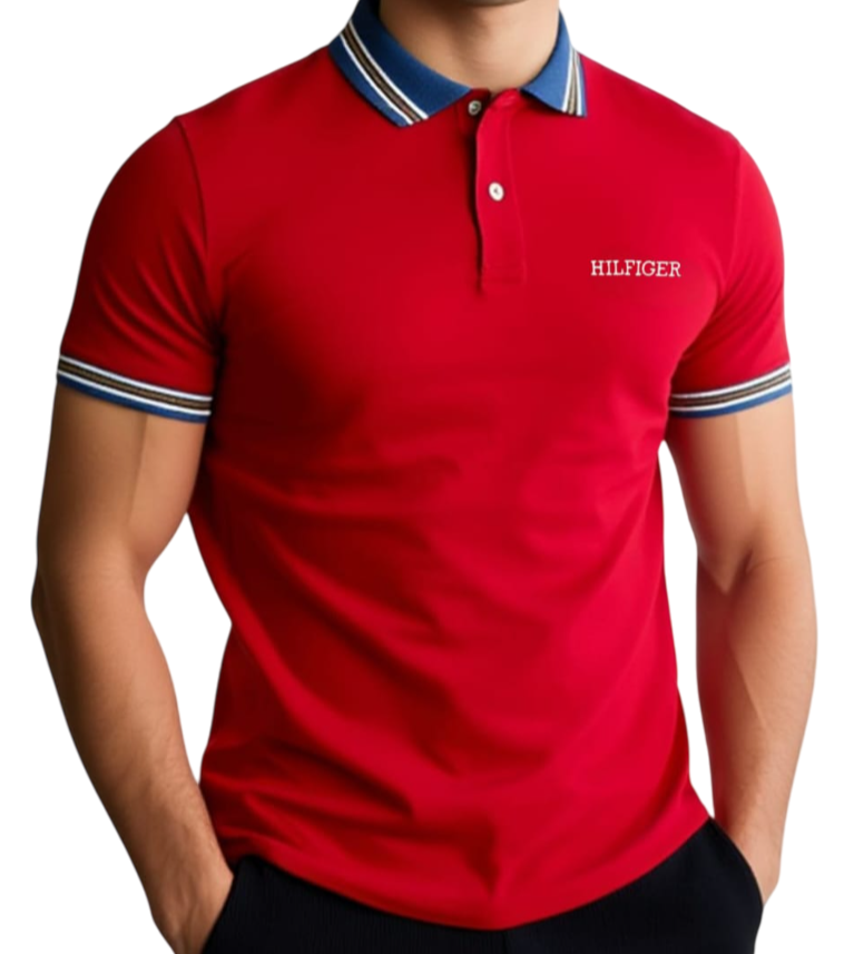 Camisero Tommy H algodón piqué