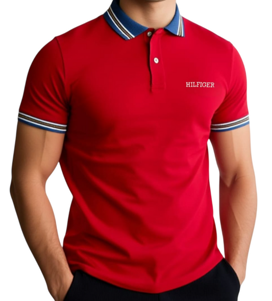 Camisero Tommy H algodón piqué