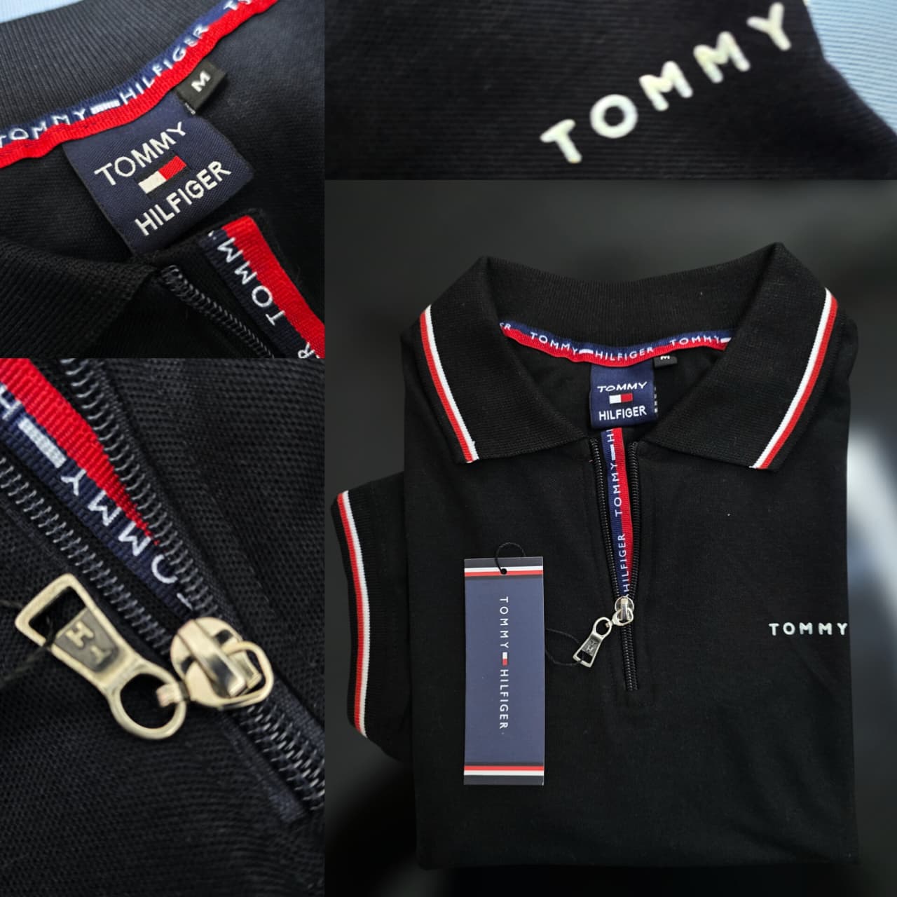 Camisero Tommy H algodón piqué